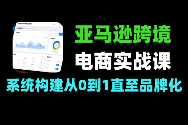 亚马逊跨境实战课